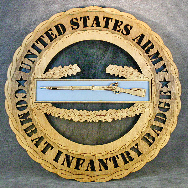 Combat Infantry Badge Wall Tribute